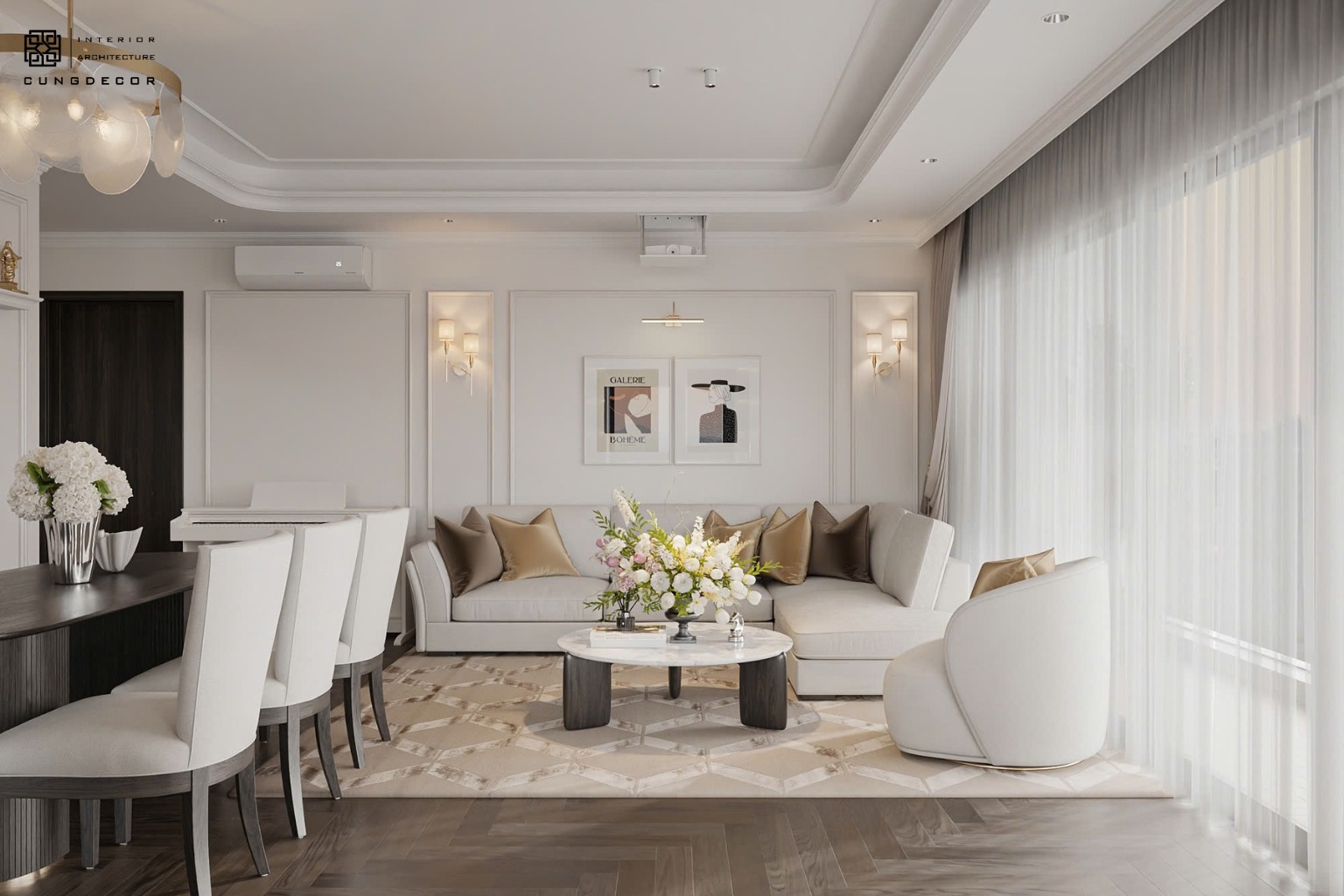 căn hộ tân cổ điển